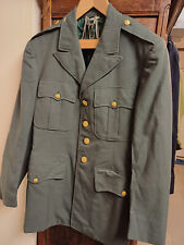 Ancienne veste militaire US - ARMY GREEN mod.44 COAT MAN'S WOOL SERGE - 1963
