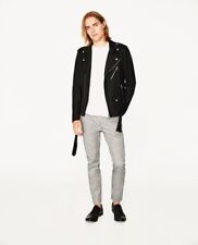 NWT Zara Men's Black Full Zip