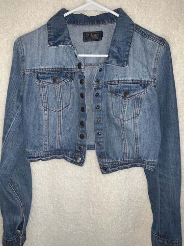 Sono brand denim cropped - sono,
