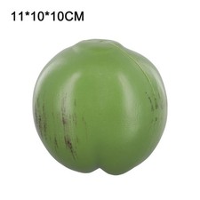 Accessoires simulés noix de coco pour décorations de ferme aspect réaliste