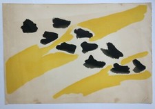 Pierre TAL COAT LITHOGRAPHIE ORIGINALE SIGNEE SUR PAPIER VELIN D'ARCHES