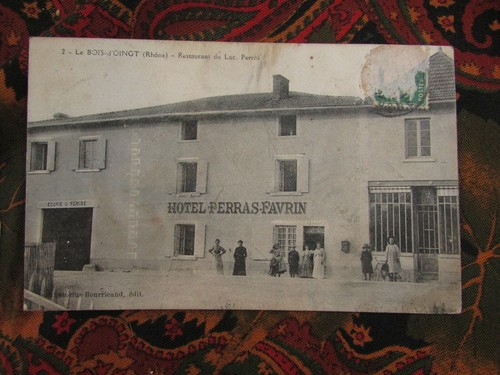 Cpa bois d oingt - le,
