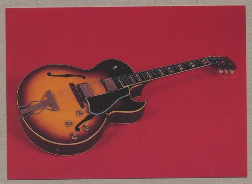 Card 1960 gibson 175 d - card,