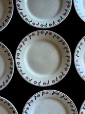 Lot 9 Assiettes Digoin