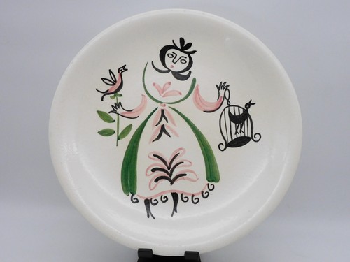 Assiette vintage ceramique - vintage,