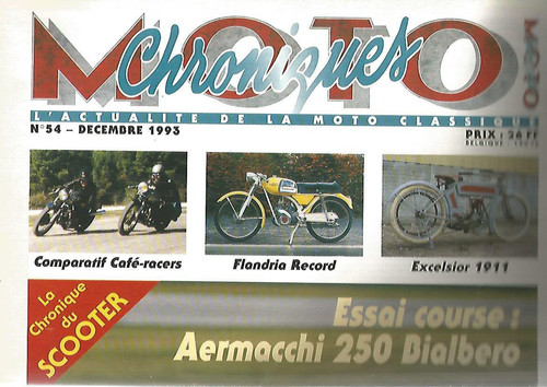 Chroniques moto 54 - moto, n°54