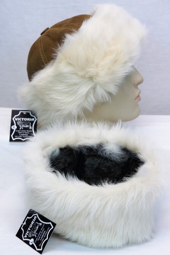 Camel cognac bonnet peau - en,