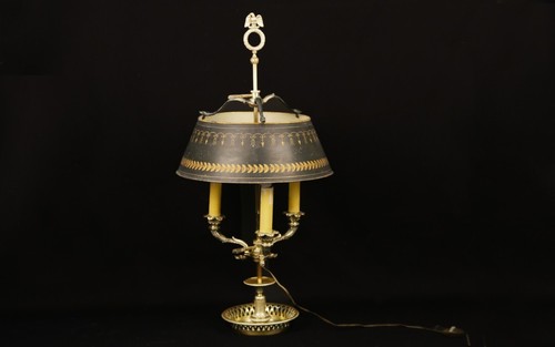 Lampe bouillotte 1er empire - lampe,