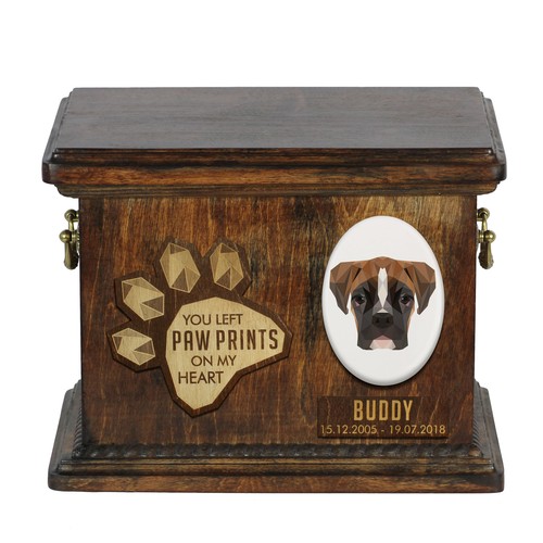 Urne bois boxer - urne, en