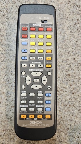 Denon 872 remote - remote, control