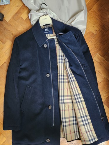 Manteau laine burberry - en,