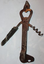 tire bouchon multi fonction décapsuleur ouvre boite  boite sardine limonadier