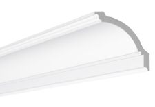 GP Nomastyl Corniche de Plafond NMC Espalier Moulure en Stuc 100x100mm 20 Mètres