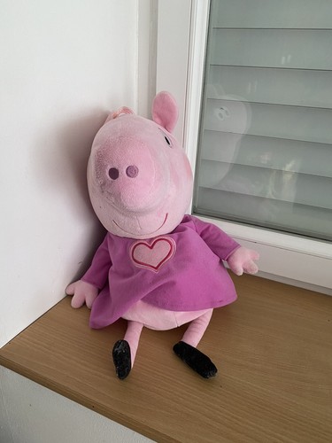 Peluche cochon rose peppa pig - peluche,