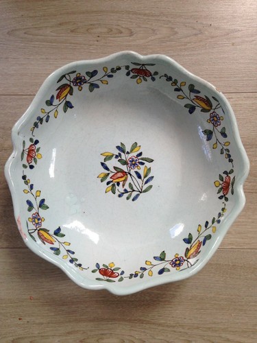 Beau saladier faïence - saladier, en