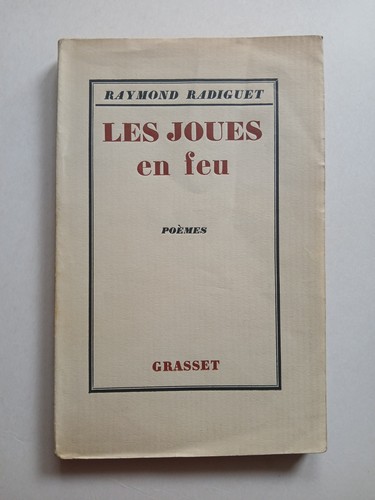 Raymond radiguet les joues - -,