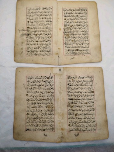 Double feuille manuscrite - feuille,