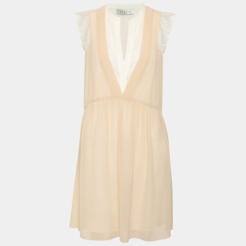 Mini robe sandro - mini, beige
