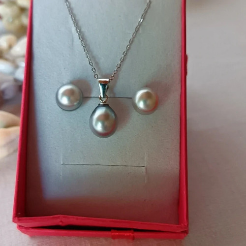 Parure perles tahiti - perles, de