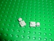2x LEGO Oldgray Plate 1 x 1