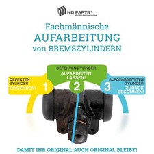 Traitement Cylindre de Frein de Roue 25,3mm pour Steyr 1100 Tracteurs