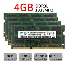 16Go 8Go 4Go DDR3L 1333MHz