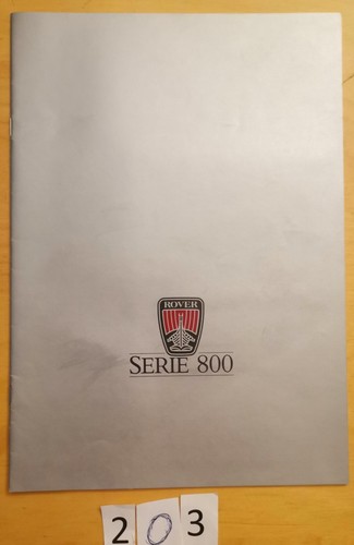 Rover serie 800 820i - 800, 820