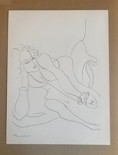Henri MATISSE : Elégante aux