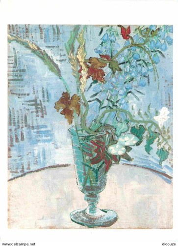 Carte postale art - carte, peinture