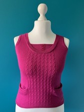 Haut Teddy Smith ? Rose Fuschia Angora Vintage ? Taille 38