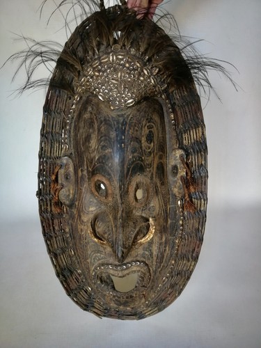 Grand masque polychrome - masque,