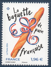 TIMBRE 5776 NEUF XX - BAGUETTE DE PAIN ENTOUREE DU DRAPEAU FRANCAIS - TTB