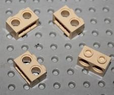 Lego technic brick tan ref - tan,
