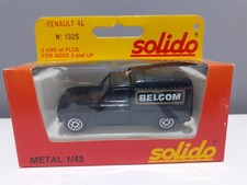Renault 4l Fourgonnette Solido 1/43 Belgom