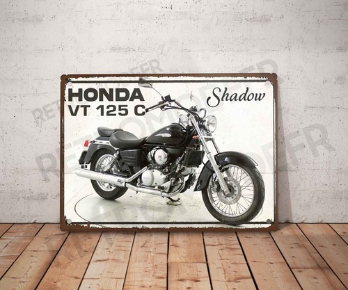 Plaque métal vintage honda - vintage,