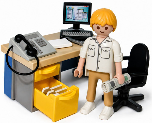 Playmobil lot mobilier bureau - playmobil,