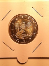 2 EURO LUXEMBOURG 2012 MARIAGE PRINCIER COMMEMORATIVE NEUVE