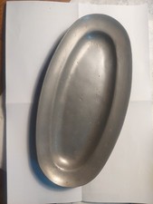 Plat De Service Ovale En