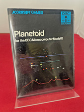 Jeu Planétoïde Pour Acorn BBC B Micro-Ordinateur 5,25" Disquette Par Acornsoft