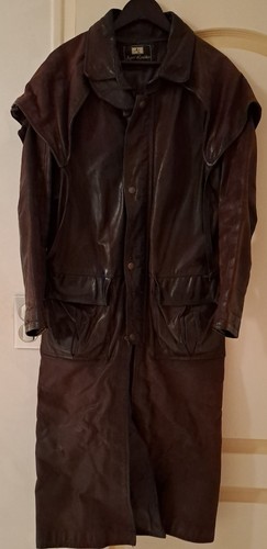 Manteau luxe chic cuir - , homme