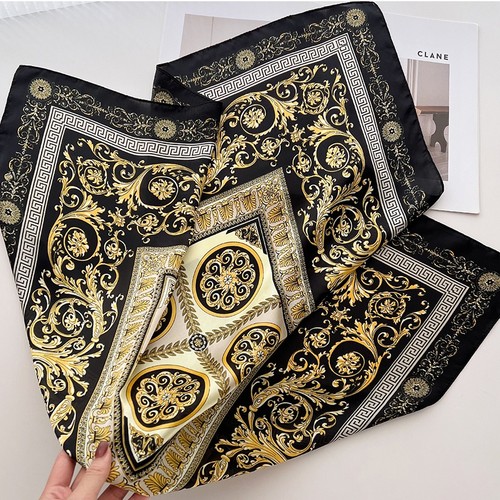 Women square satin scarf - women's,