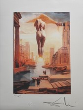 Lithographie signée Salvador Dali - La toison d'or