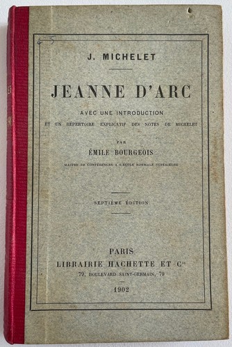 Jules michelet jeanne arc - jules, d’arc