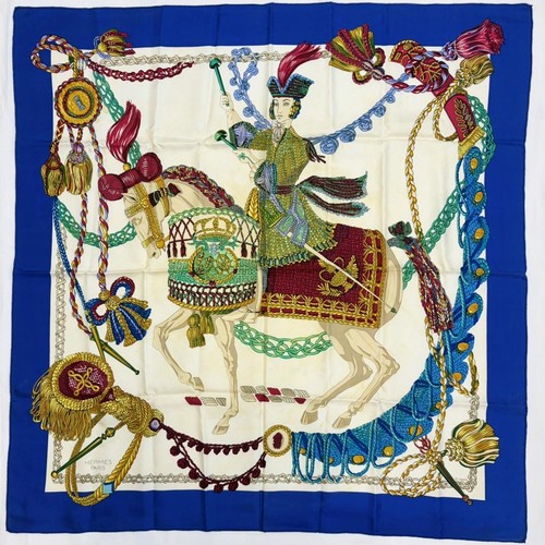 Hermes carre timbalier - le,
