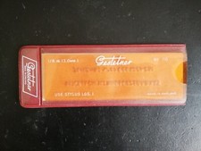 Vintage GESTETNER pochoir n°110 lettres et chiffres 3 mm