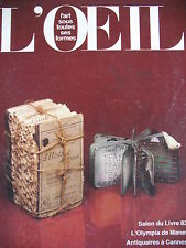 REVUE ART L'OEIL N° 333 de