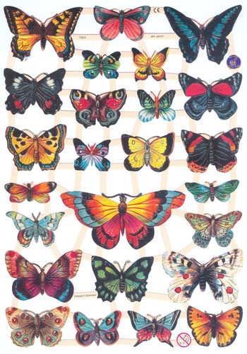 Victorian style die cut - cut, paper