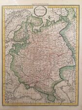 1812 LAPIE RUSSIE d’EUROPE (EUROPEAN RUSSIA) MAP UKRAINE FINLAND ESTONIA POLAND
