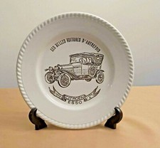 Assiette publicitaire Les