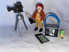 Playmobil Photographe Animalière Camera Accessoires Animaux Du 5273 Savane Zoo